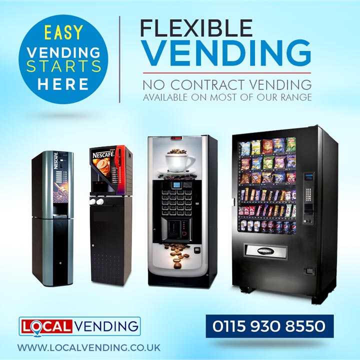 Flexible no-contract vending