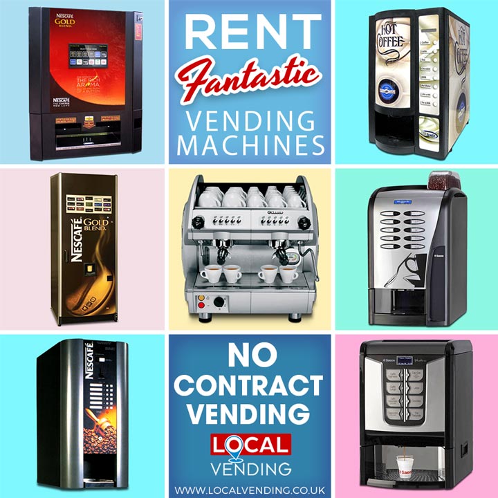 Rent vending machines with no contracts