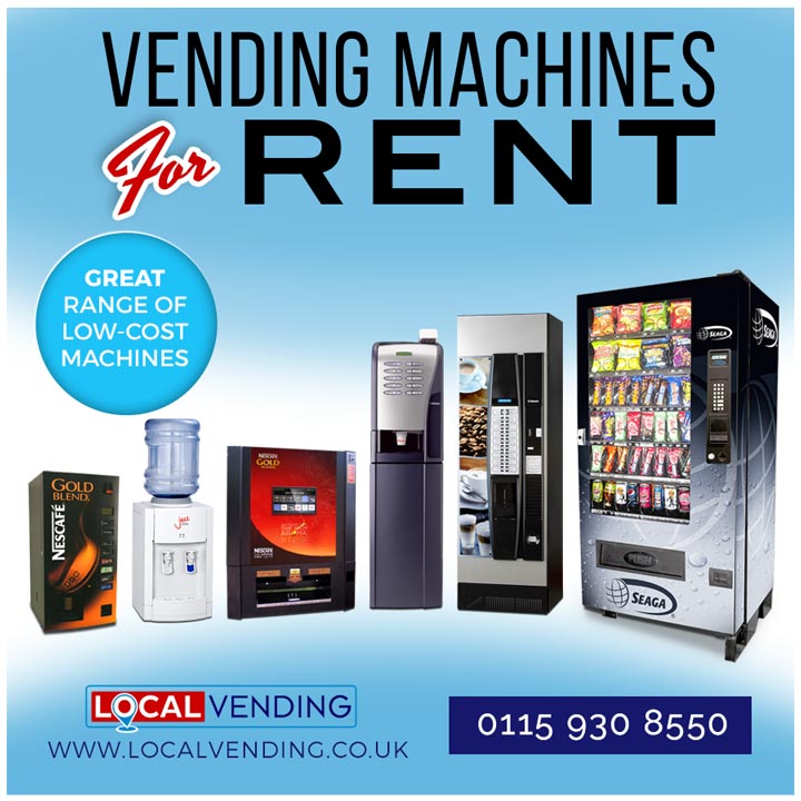 Vending machines for rent